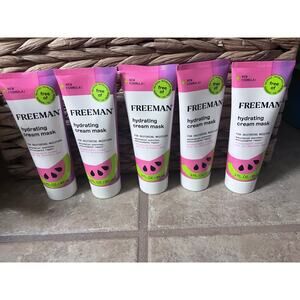 Freeman Hydrating Cream Mask Watermelon Formula Skin Care New SEALED